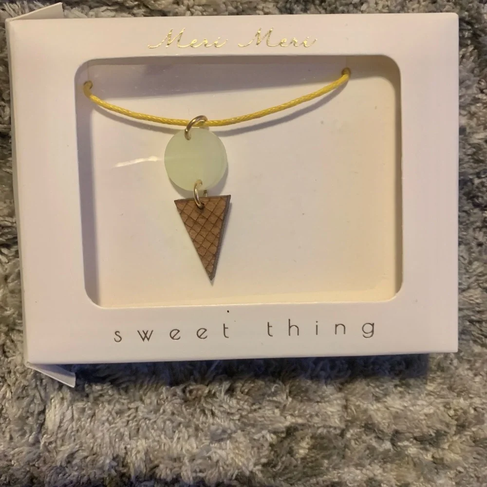 🆕 Meri Meri Icecream Necklace NWT